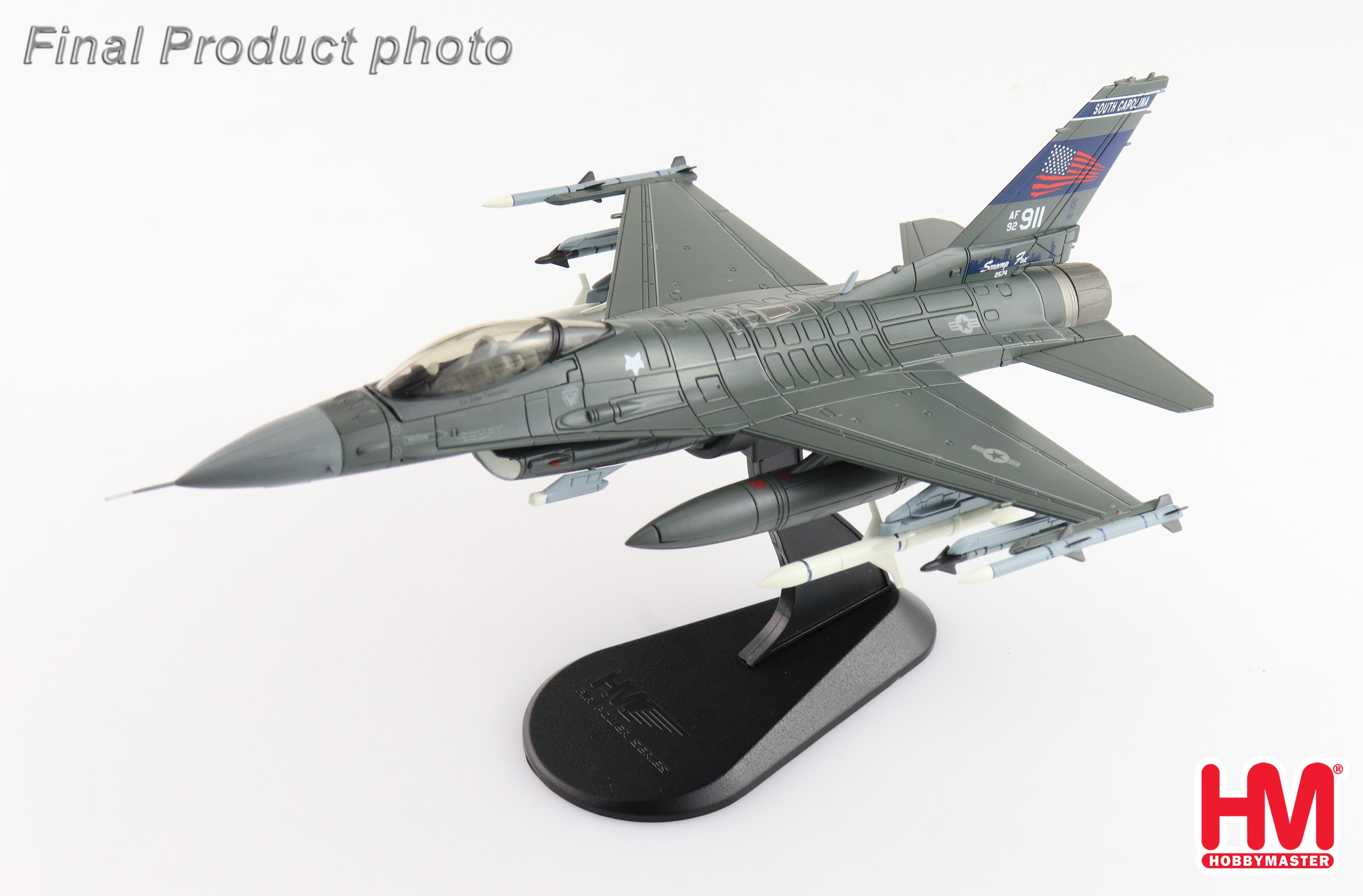 F-16C Fighting Falcon 92-3911, 157th FS, South Carolina ANG